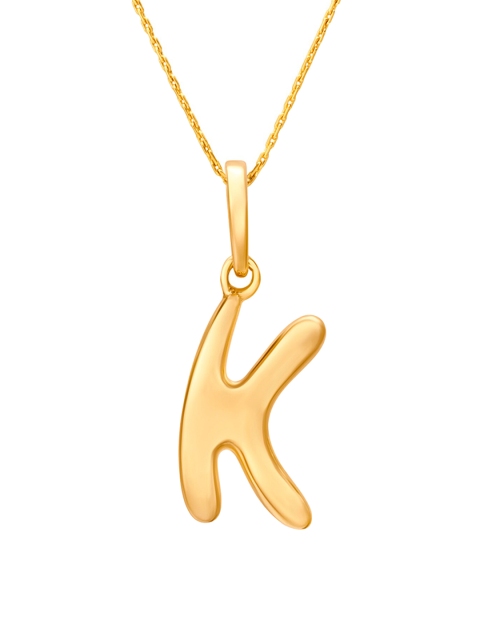 

Mia by Tanishq Perfect 'K' Gold Pendant, Yellow