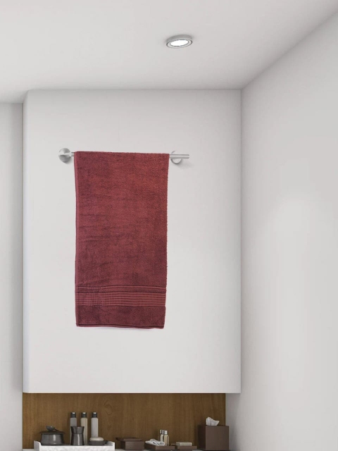 

SCENTRA HOME Maroon Solid 550 GSM Cotton Bath Towel