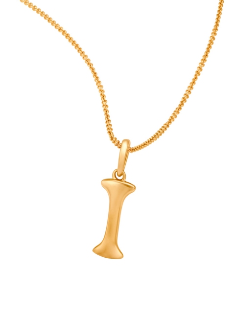 

Mia by Tanishq Women Letter Perfect 'I' Gold Pendant 14 Kt
