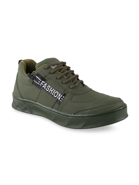 

Histeria Men Green Printed Sneakers
