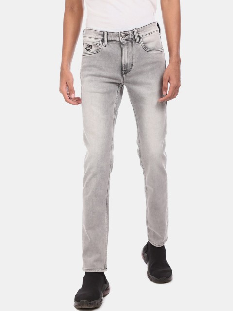 

U.S. Polo Assn. Men Grey Slim Fit Jeans