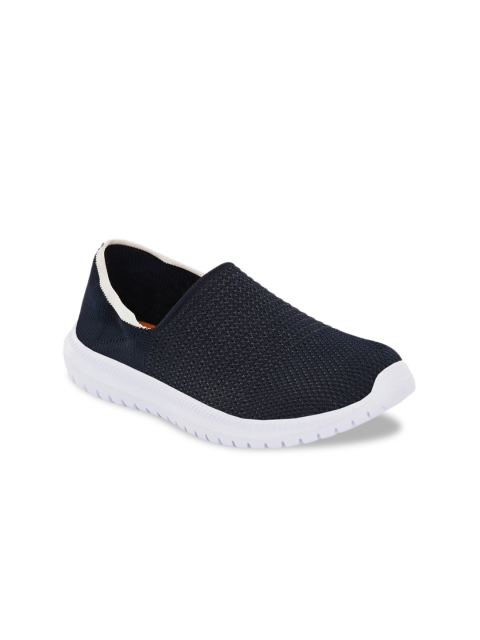 

AfroJack Women Navy Blue Textile Walking Shoes