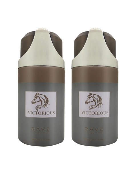 

Rave Signature Victorious Deodorant 250ml Pack of 2, Transparent
