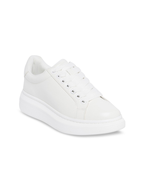 

ALDO Women White Solid Sneakers