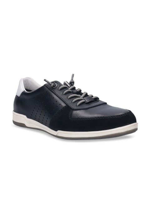 

Bugatti Men Black Solid Casual Sneakers