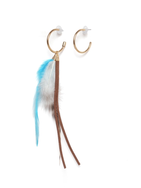

CRZ Multicoloured Contemporary Drop Earrings, Multi