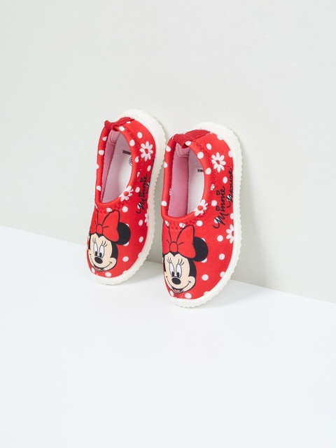 max Girls Pink Slip-on Sneakers