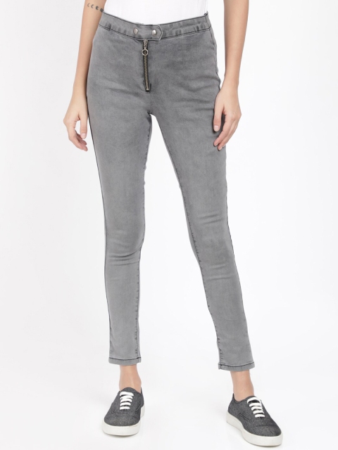 

IVOC Women Grey Skinny Fit Jeans