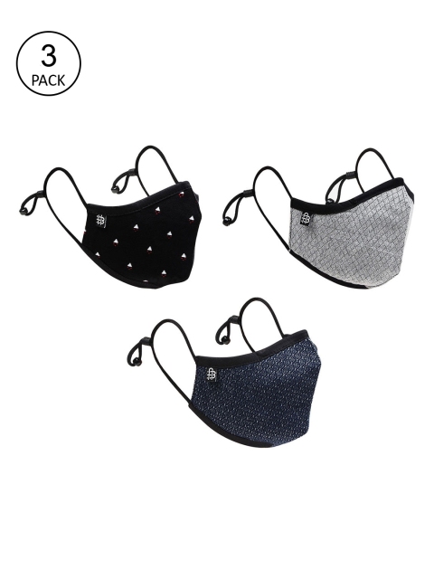 

Bonjour Pack Of 3 Assorted 2-Ply Reusable Protective Outdoor Masks