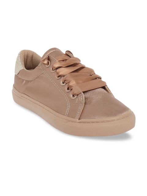 

Forever Glam by Pantaloons Women Brown Solid Casual Sneakers
