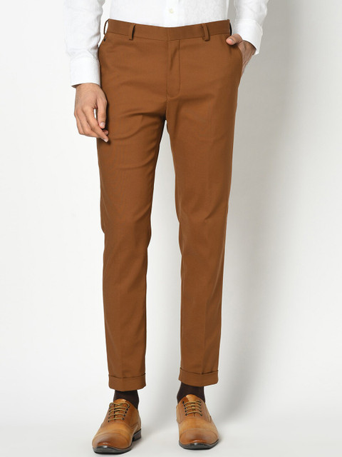

Blackberrys Men Brown Skinny Fit Chinos Trousers