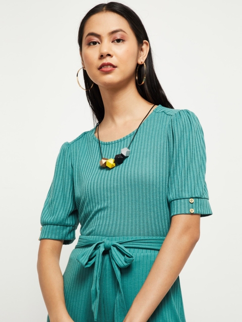

Max Women Green Regular Top