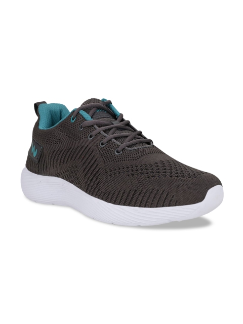 

Campus Men Grey Mesh Running Shoes