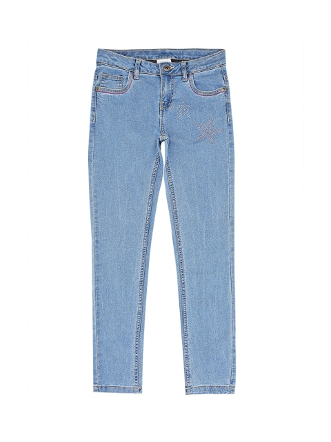 

Pantaloons Junior Girls Blue Regular Fit Jeans