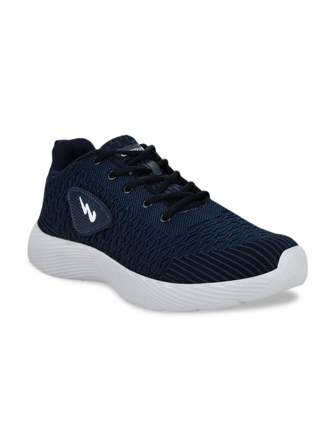 

Campus Men Navy Blue Mesh Running Shoes