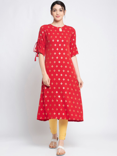 

Alc Creations Women Red Kurta