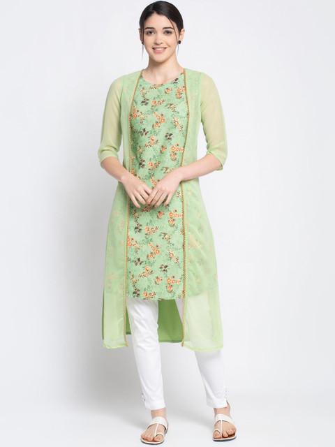 

Alc Creations Women Green Kurta