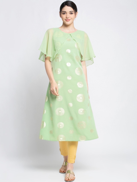 

ALC Creations Women Green Kurta