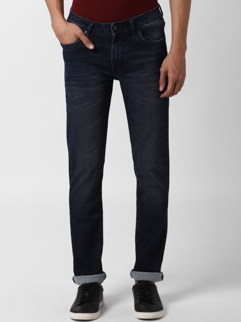 

Peter England Casuals Men Navy Blue Slim Fit Mid-Rise Clean Look Stretchable Jeans