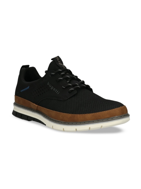 

Bugatti Men Black Colourblocked Casual Sneakers