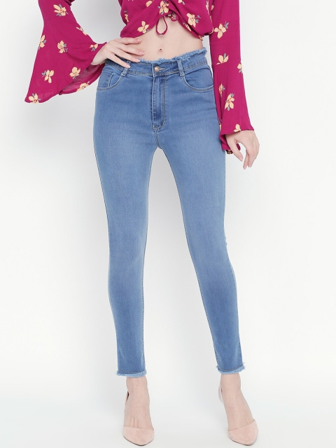 

PURPLE WATER Women Blue Slim Fit Jeans