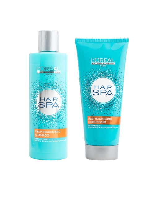 

LOreal Professionnel Adults Hair Spa Nourishing Shampoo & Conditioner, Na