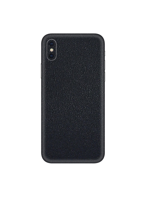 

Trendy Skins Unisex Black Matte Pattern iPhone Xs Mobile Skin