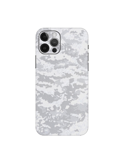 

Trendy Skins Silver-Toned iPhone 12 Pro Phone Back Case