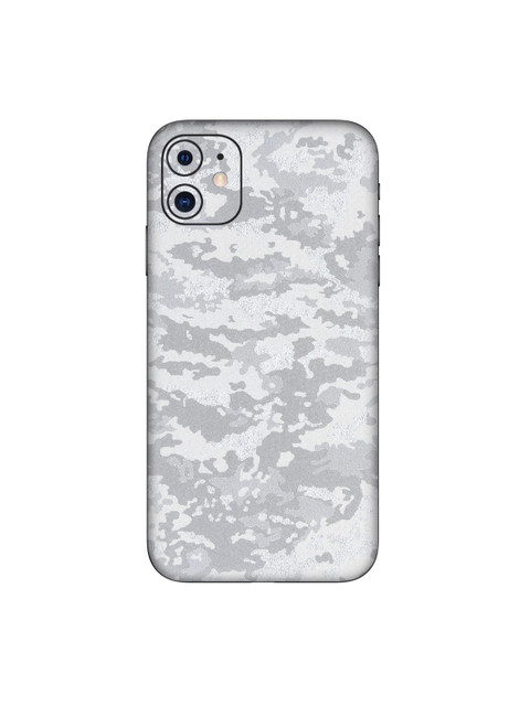 

Trendy Skins Shadow Silver-Toned Pattern iPhone 11 Back Case