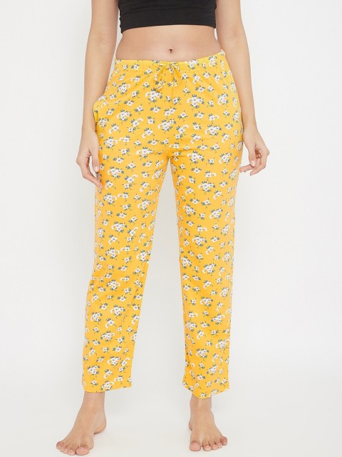 

C9 AIRWEAR Women Yellow Printed Lounge Pants