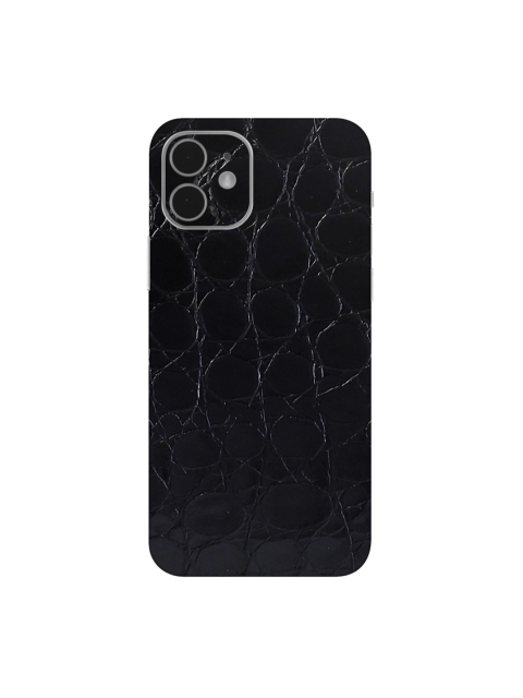 

Trendy Skins Black Crocodile Pattern iPhone 12 Mini Sustainable Mobile Skin
