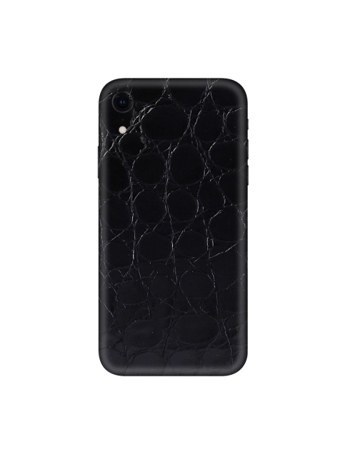 

Trendy Skins Black Crocodile Pattern iPhone XR Sustainable Mobile Skin