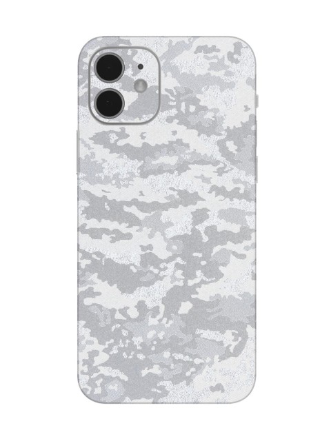 

Trendy Skins Silver-Toned & Grey Shadow Pattern iPhone 12 Mobile Skin