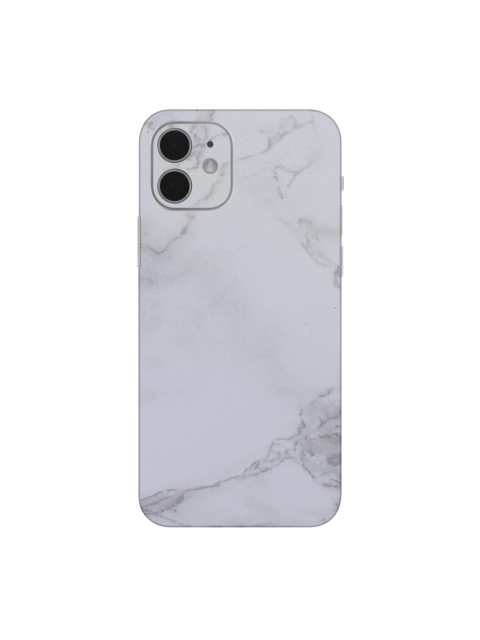 

Trendy Skins White Marble Pattern iPhone 12 Mini Phone Back Case