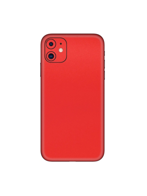 

Trendy Skins Red Matte Pattern iPhone 11 Phone Sheet Skin