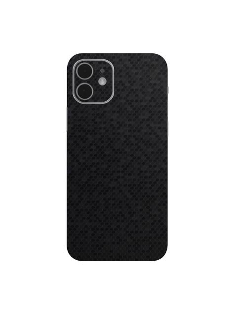 

Trendy Skins Unisex Black Honey Comb Pattern iPhone 12 Sustainable Mobile Skin