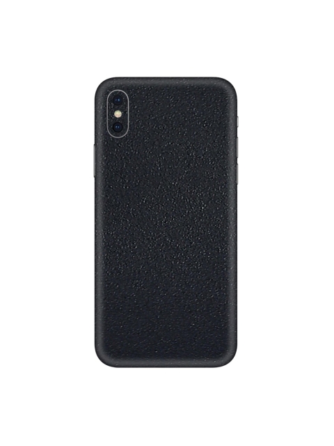 

Trendy Skins Unisex Black Matte Pattern iPhone X Mobile Skin