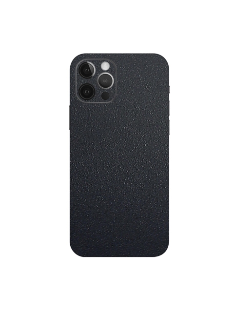 

Trendy Skins Unisex Black Solid Matte Pattern iPhone 12 Pro Mobile Skin