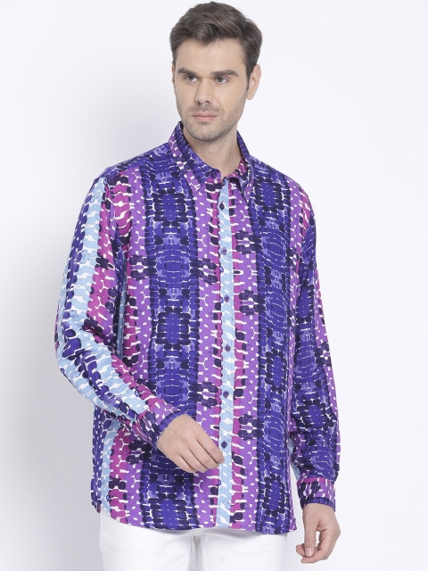 

Oxolloxo Men Multicoloured Regular Fit Printed Casual Shirt, Multi
