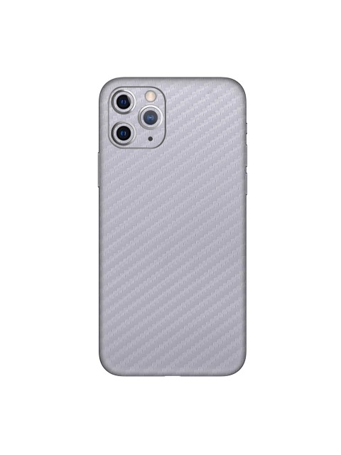 

Trendy Skins Grey Carbon Pattern Sustainable iPhone 11 Pro Phone Sheet Skin