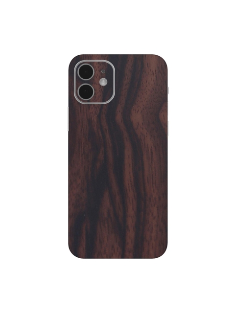 

Trendy Skins Brown Ebony Wood Pattern iPhone 12 Back Case