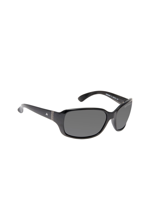 David Blake Women Black Cateye Sunglasses With Polarised & UV Protected Lens M_SGDB2060