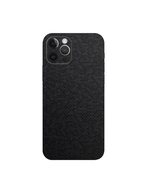 

Trendy Skins Black Honey Comb Pattern Sustainable iPhone 12 Pro Phone Sheet Skin