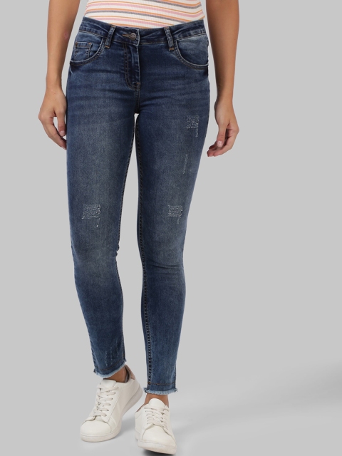 

Park Avenue Woman Blue Clean Look Skinny Fit Jeans