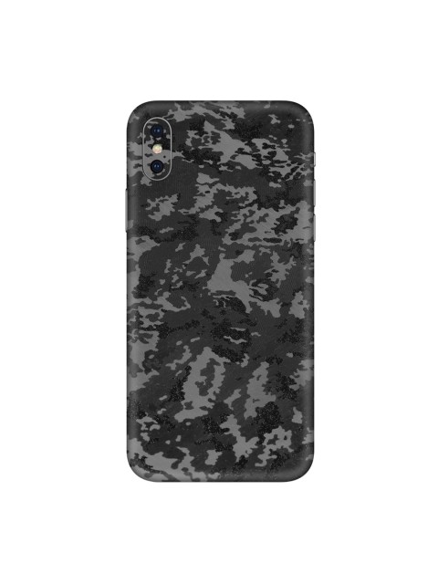 

Trendy Skins Black & Grey Shadow Pattern iPhone XS Phone Back Cover