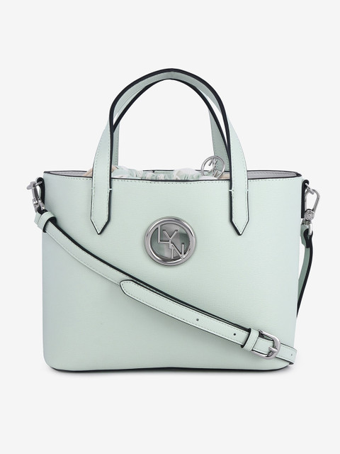 

LYN Green Solid Handheld Bag