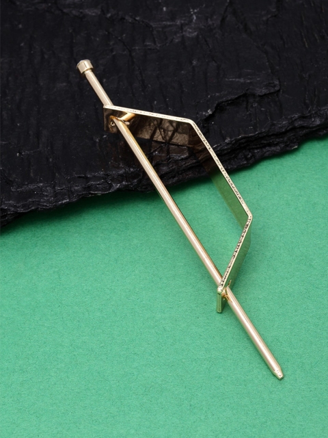 

Ferosh Gold-Toned Square Stick Hairpin