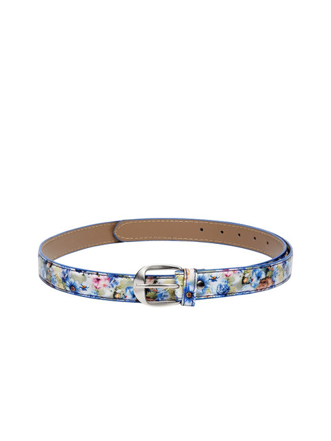 

Apsis Women Blue & Pink Printed Slim Belt
