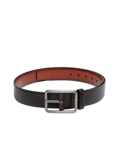 

Apsis Men Black & Brown Textured Belt