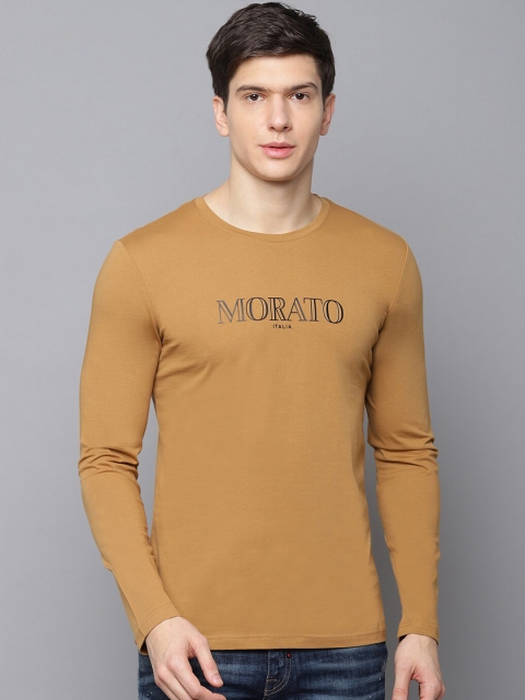 

Antony Morato Men Brown Printed Round Neck T-shirt